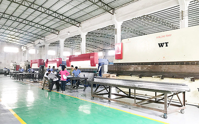 Guangzhou Ousilong Building Technology Co., Ltd fabrika üretim hattı