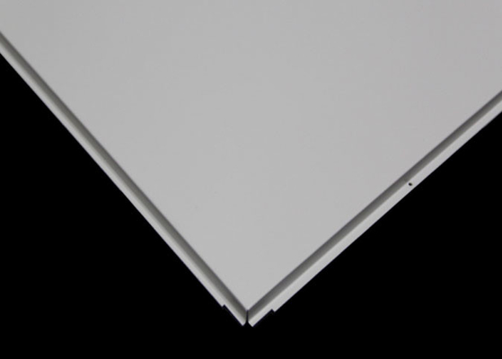Alüminyum Delikli Ф1.8 Tavan Fayanslarında Asma Beyaz 600 x 600mm