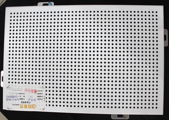 Akustik Bina Dekorasyon Malzemesi Delikli Alüminyum Alüminyum Metal Duvar Tavan Paneli