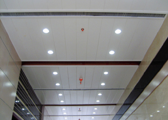 Açılır Metal Asma Tavan Alüminyum Panel K şekilli / Düz Kenar Sergi salonları için