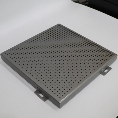 600x600 Asma Metal Alüminyum Cephe Panelleri Projesi Hava Dayanımı