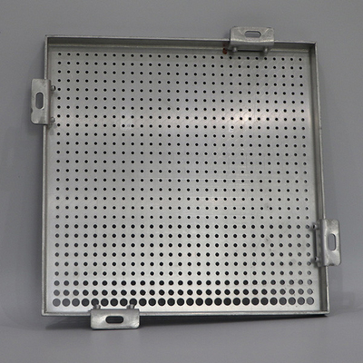 600x600 Asma Metal Alüminyum Cephe Panelleri Projesi Hava Dayanımı