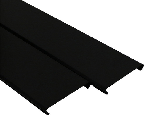 Yassı Alüminyum Asma Şerit Tavan Panelleri Kalınlığı 0.5mm - 1.1mm