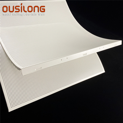 Özel Beyaz Metal 24 ”X 48” Plank Tavan Fayansları