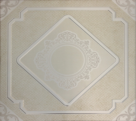 Home Drop Artistic Ceiling Tiles For Residential , Metal Ceiling Tiles